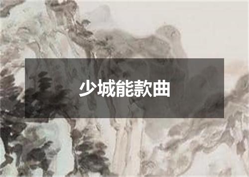少城能款曲