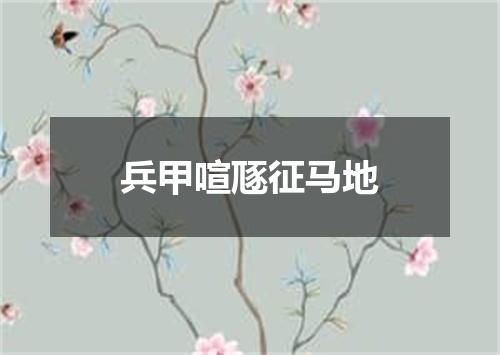 兵甲喧豗征马地