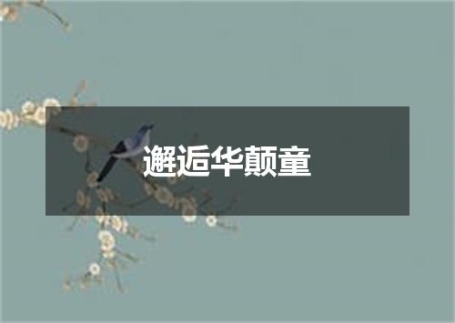 邂逅华颠童