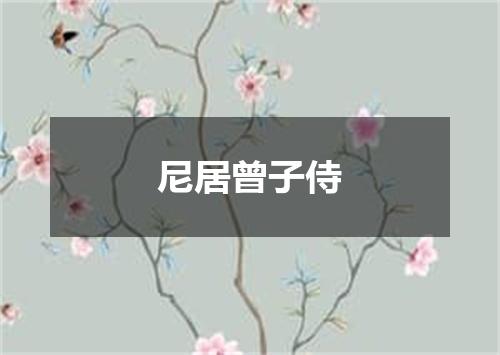 尼居曾子侍