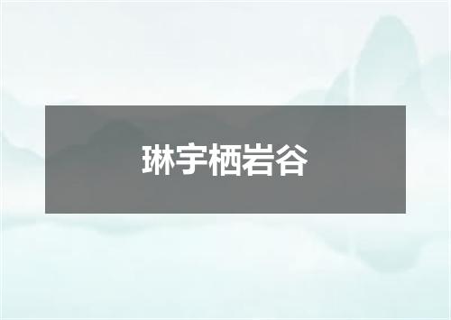 琳宇栖岩谷