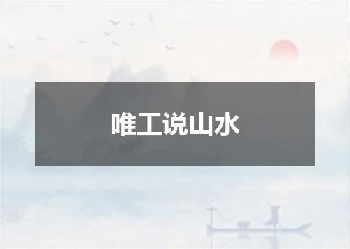 唯工说山水
