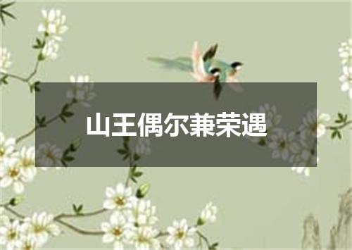 山王偶尔兼荣遇