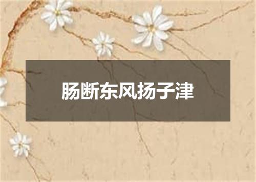 肠断东风扬子津