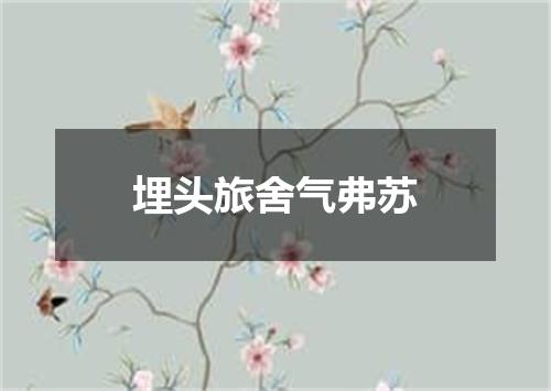 埋头旅舍气弗苏