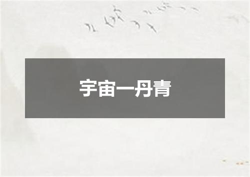 宇宙一丹青