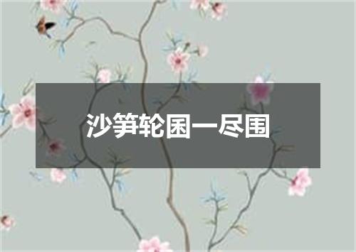 沙笋轮囷一尽围