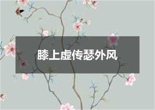 膝上虚传瑟外风