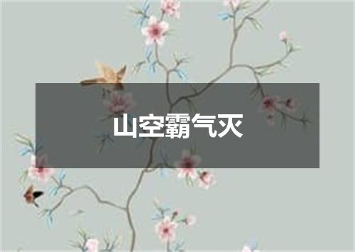 山空霸气灭