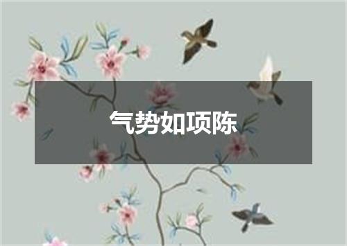 气势如项陈