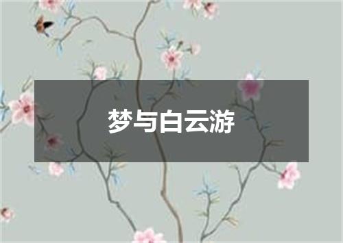 梦与白云游