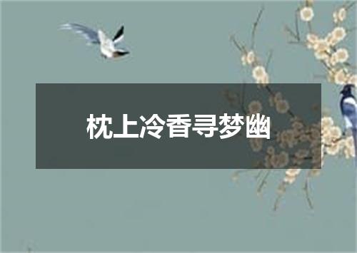枕上冷香寻梦幽