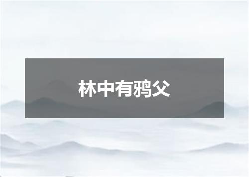 林中有鸦父