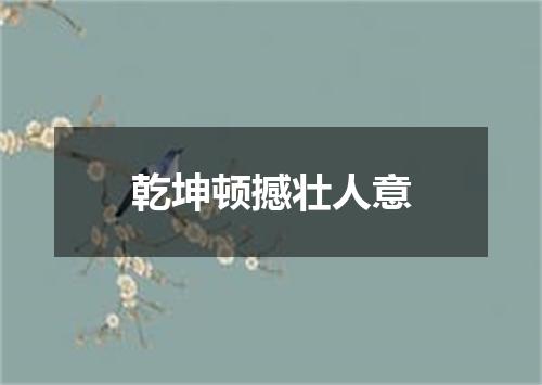 乾坤顿撼壮人意