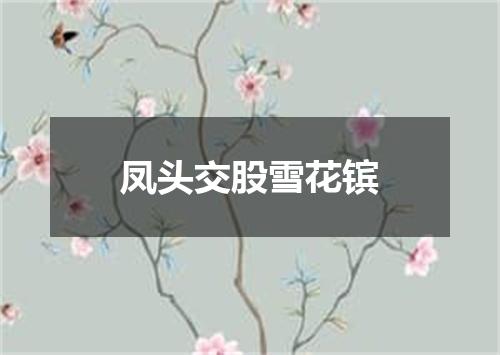 凤头交股雪花镔