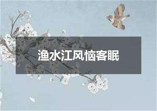 渔水江风恼客眠