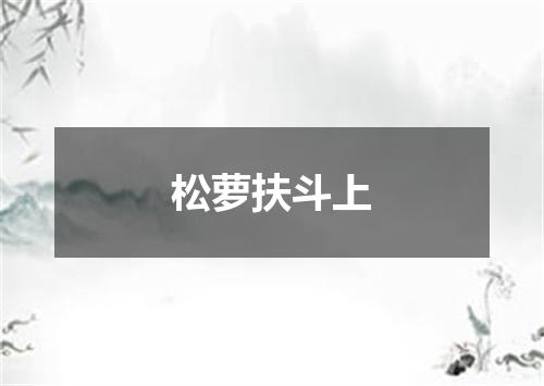 松萝扶斗上