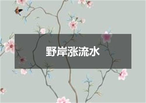 野岸涨流水