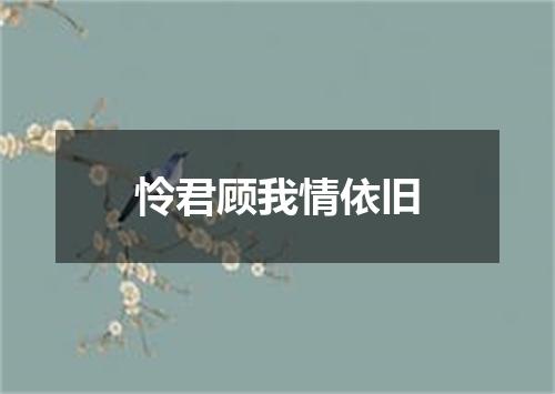 怜君顾我情依旧