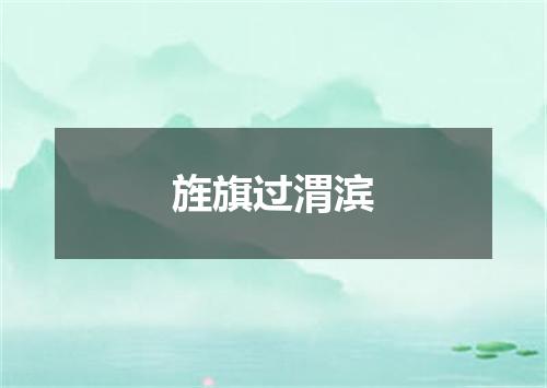 旌旗过渭滨