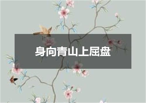 身向青山上屈盘