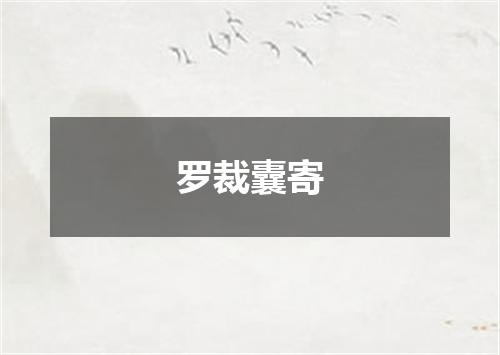 罗裁囊寄