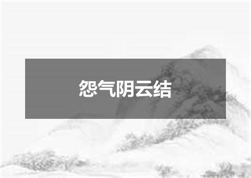 怨气阴云结