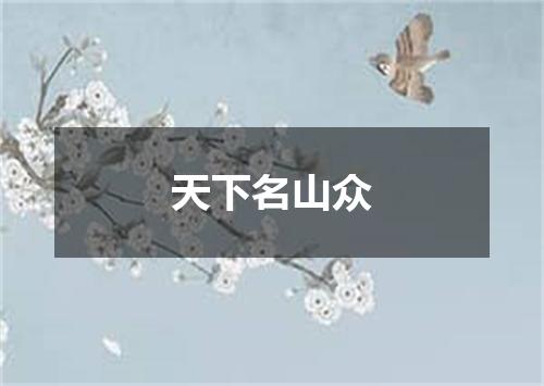 天下名山众
