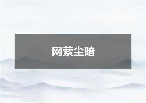 网萦尘暗
