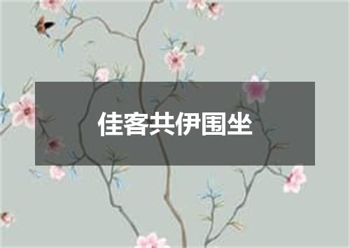 佳客共伊围坐