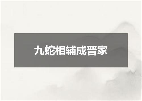 九蛇相辅成晋家