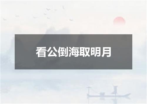 看公倒海取明月
