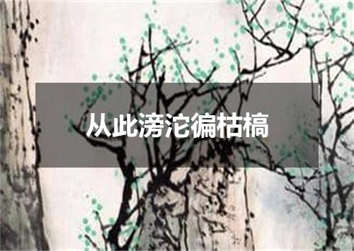 从此滂沱徧枯槁