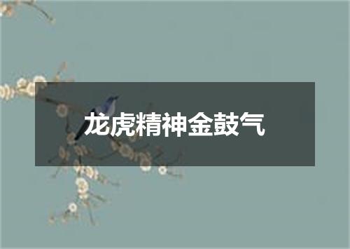 龙虎精神金鼓气