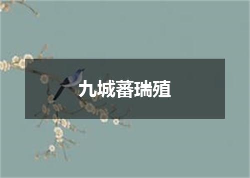 九城蕃瑞殖