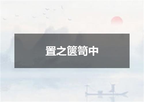 置之箧笥中