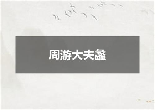 周游大夫蠡