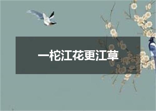一柁江花更江草