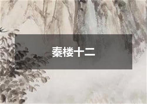 秦楼十二