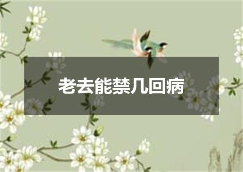 老去能禁几回病