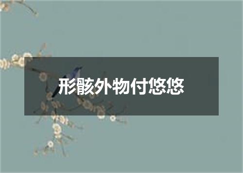形骸外物付悠悠