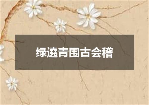 绿遶青围古会稽