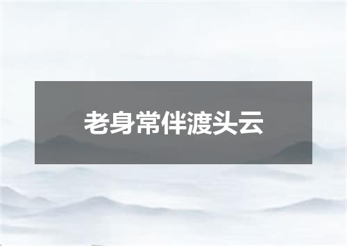 老身常伴渡头云