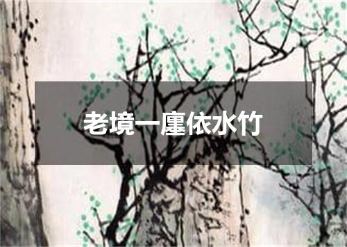 老境一廛依水竹