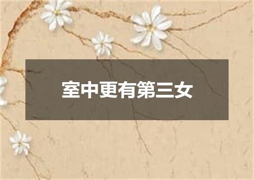 室中更有第三女