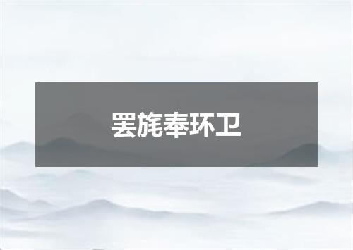 罢旄奉环卫