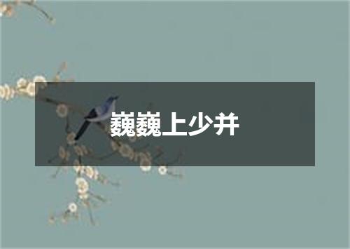 巍巍上少并