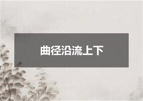 曲径沿流上下