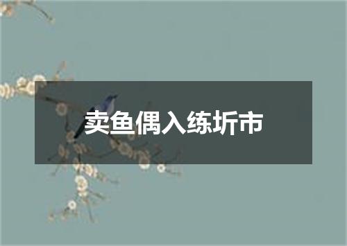 卖鱼偶入练圻市