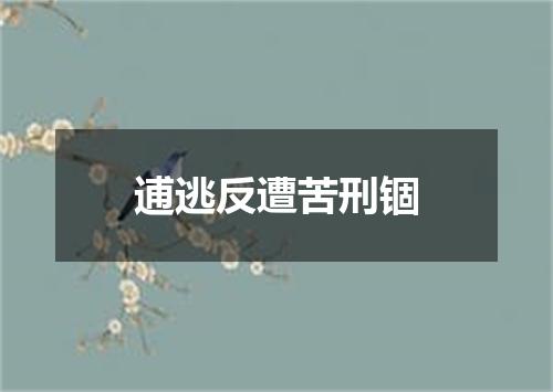 逋逃反遭苦刑锢